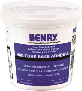ADHESIVE COVE BASE QT.