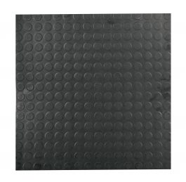 TILE RONDELL ROUND BLACK 1/8