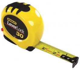 TAPE RULER LEVERLOCK 30' X 1"