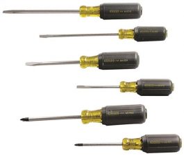 SCREWDRIVER SET 6PC CONTRACTOR