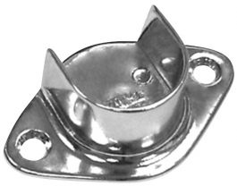 CLOSET POLE SOCKET METAL PR.