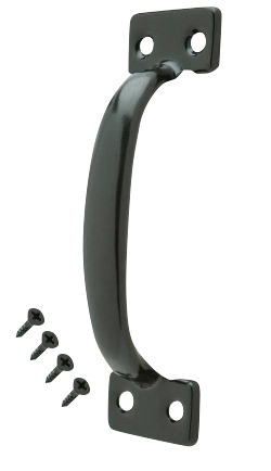 DOOR PULL HANDLE 6-1/2" BLACK