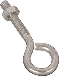 EYEBOLT W/NUT 1/4 X 2-1/2"