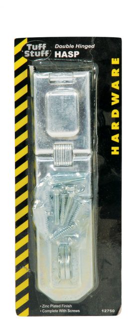 HASP 7-1/2" DOUBLE HINGED