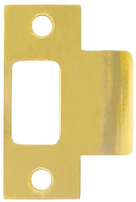 LOCK STRIKE PLATE BRASS