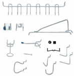 PEG BOARD HOOKS ASSTORTED