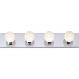 FIXTURE BATH 4BULB CHROME