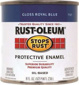 RUSTOLEUM ROYAL BLUE 1/2PT