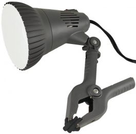 CLAMP LIGHT 13W LED BLACK