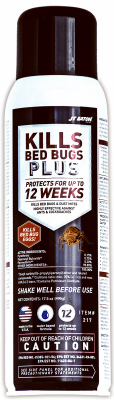 BED BUG SPRAY 17.5/OZ AEROSOL