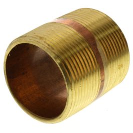 NIPPLE BRASS 1-1/2"X 2"