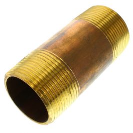 NIPPLE BRASS 1-1/4"X 3-1/2"
