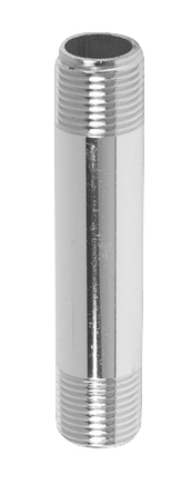 NIPPLE CHROME 3/8X4-1/2"