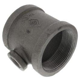 TEE BLACK 2"X2"X1/2"