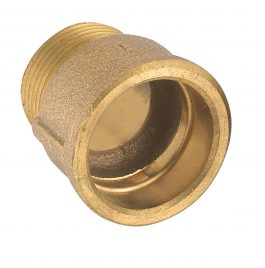 COUPLING BRASS 3/4" TP MALE