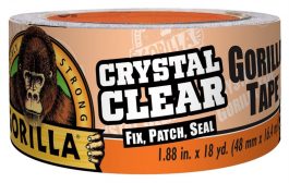 GORILLA TAPE CLEAR 2" X18YD.