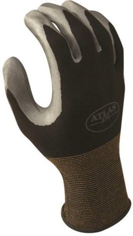 GLOVES KNIT NITRIL MEDUIM 370