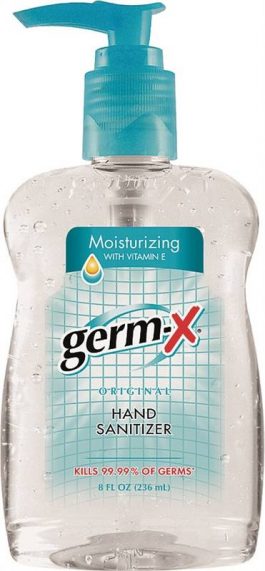 GERM-X SANITIZER GEL PUMP