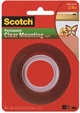 TAPE MOUNTING 1"X60" 3M 4010