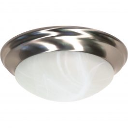 FIXTURE NUVO DOME BRUSH NICKEL