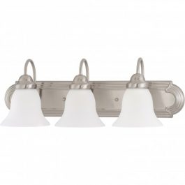 FIXTURE NUVO 3LT NICKEL FINISH
