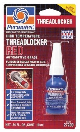PERMATEX THREADLOCKER RED