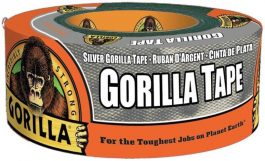 GORILLA DUCT TAPE SILVER