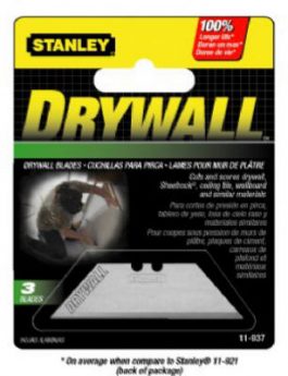 KNIFE UTILTY DRYWALL BLADE 5PK