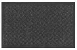 DOOR MAT 17.5X28  CHARCOAL