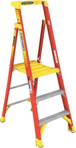 WERNER PODIUM LADDER 300LBS