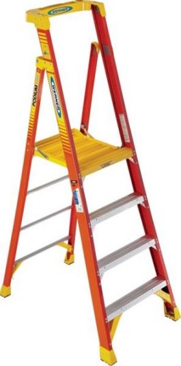 LADDER 6' PODIUM 300LB WERNER