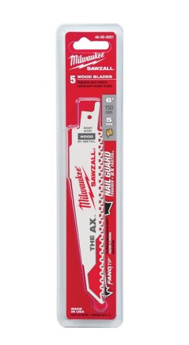SAWZALL BLADE 6"5T MILWAUKEE