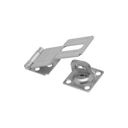 HASP SAFETY 4-1/2" ZINC PLATED