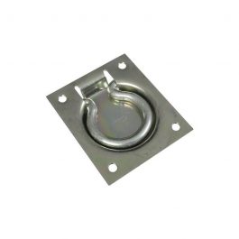 FLUSH RING PULL STEEL ZINC 3"