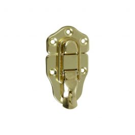 DRAW CATCH STEEL BRASS 1-PK