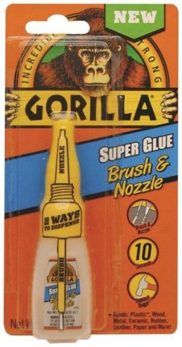 GORILLA SUPER GLUE BRUSH ON