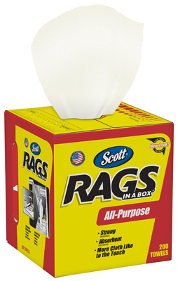 SCOTT RAGS-IN-A-BOX WHITE