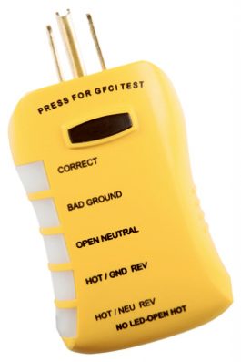TESTER GFI CIRCUIT & ANALYZER