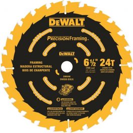 DEWALT CIRC SAW BLADE 6-1/2"