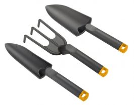GARDEN TOOL SET 3PC. PLASTIC
