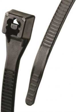 CABLE TIES BLACK 8" PK/100