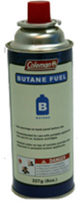 BUTANE CANISTER 8/OZ
