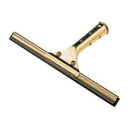 SQUEEGEE WINDOW 12" BRASS