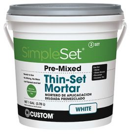 THINSET MORTAR REDY MIXED GL.
