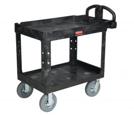 RUBB 4520-88 UTILTY CART BLK.