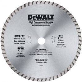 CIRCULAR MASONARY BLADE 7''