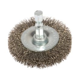 WIRE WHEEL 2-1/2" W-1/4"SHANK