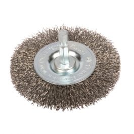 WIRE WHEEL BRUSH 3" W-1/4"