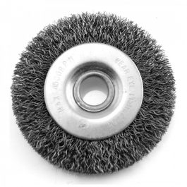 WIRE WHEEL BRUSH 4" COARSE
