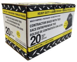 BAGS CONTRACTOR 20CT.3MIL